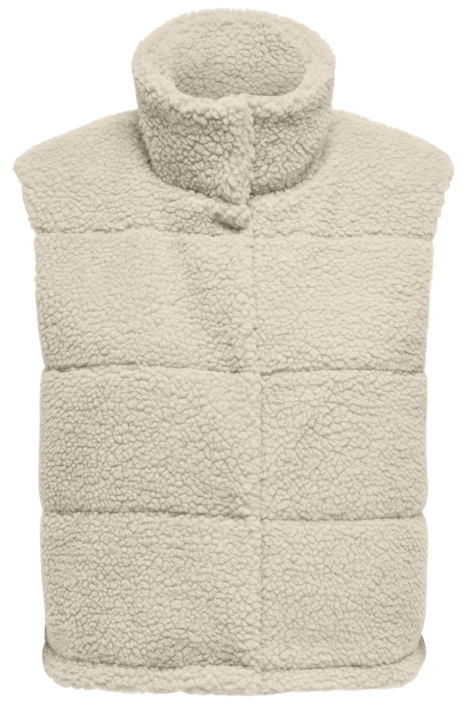 Only onlsandra teddy waistcoat life otw